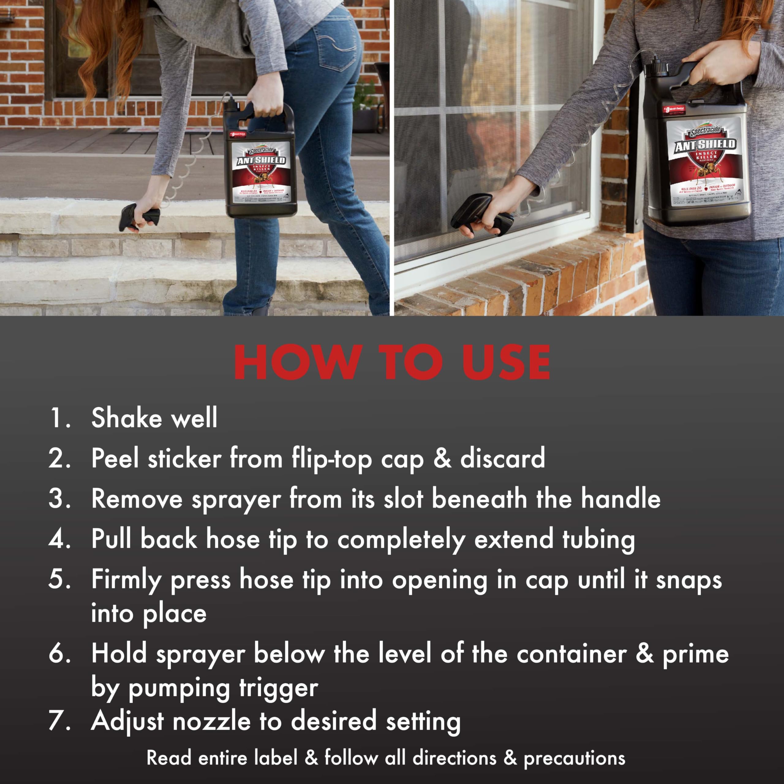 Spectracide Ant Shield Home Barrier RTU, 1 Gallon - Image 7