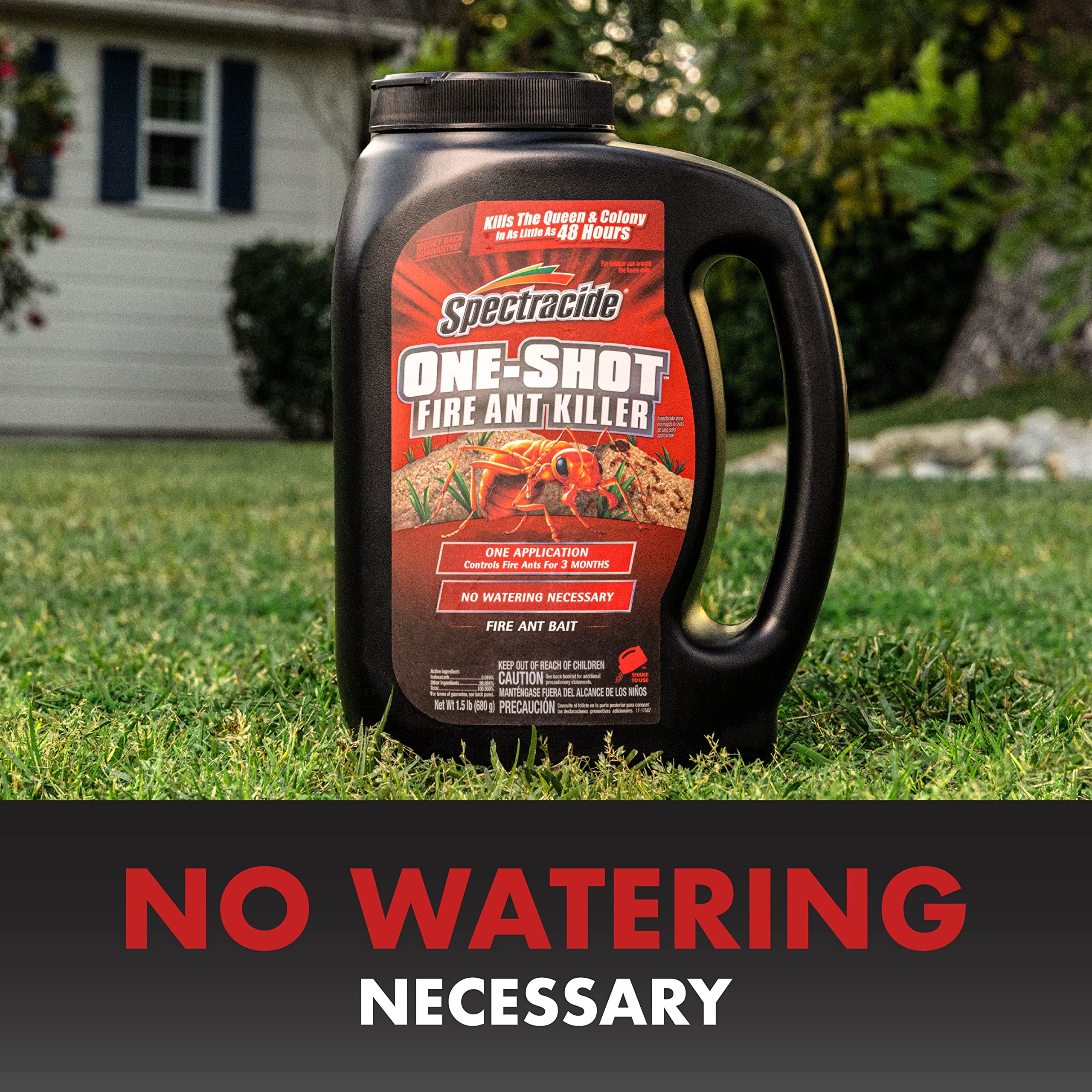 Spectracide One Shot Fire Ant Killer, Fire Ant Bait, Controls Fire Ants for 3 Months, 1.5 lb - Image 7