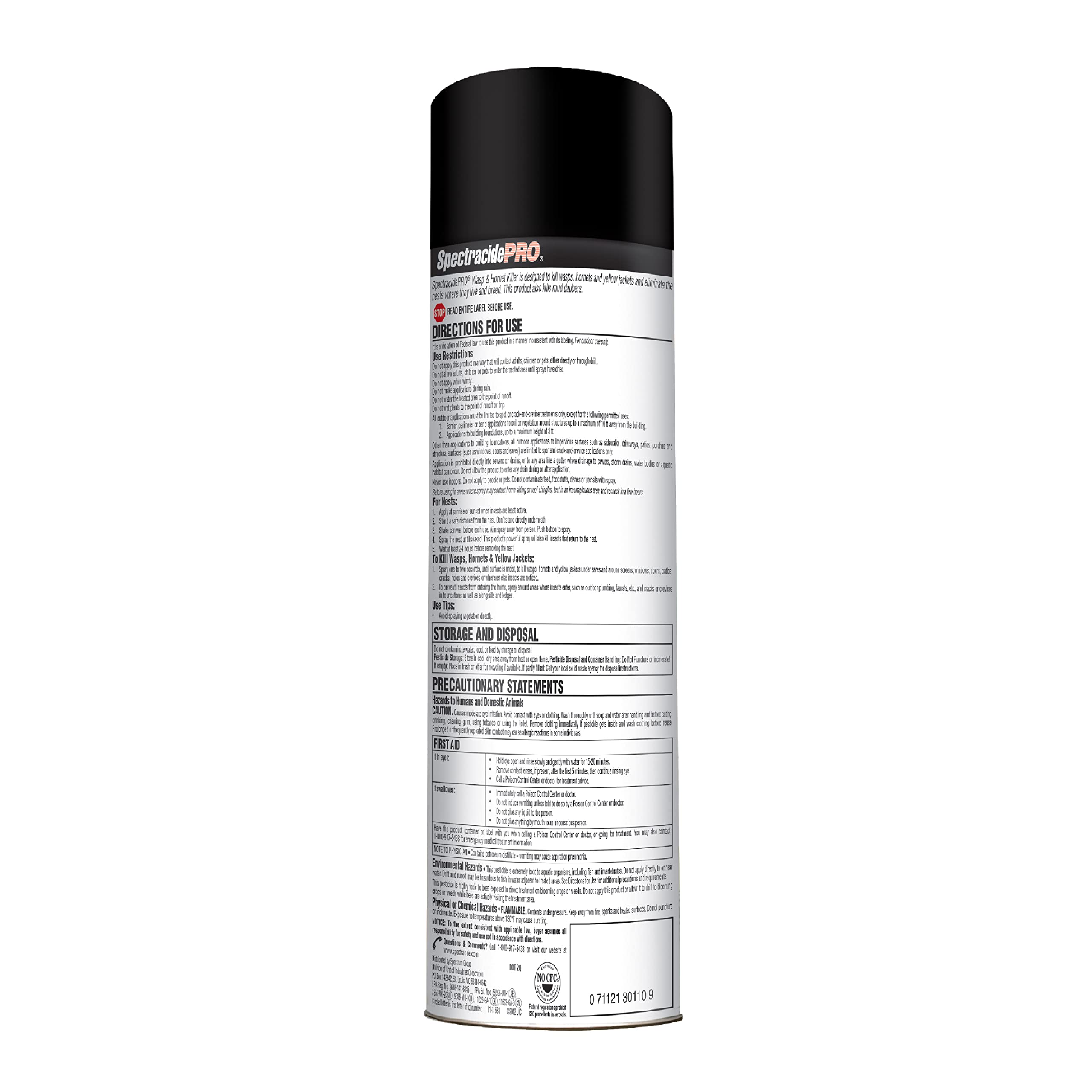 SpectracidePRO Wasp & Hornet Killer 18 Ounces, 20-Foot Jet Spray - Image 9